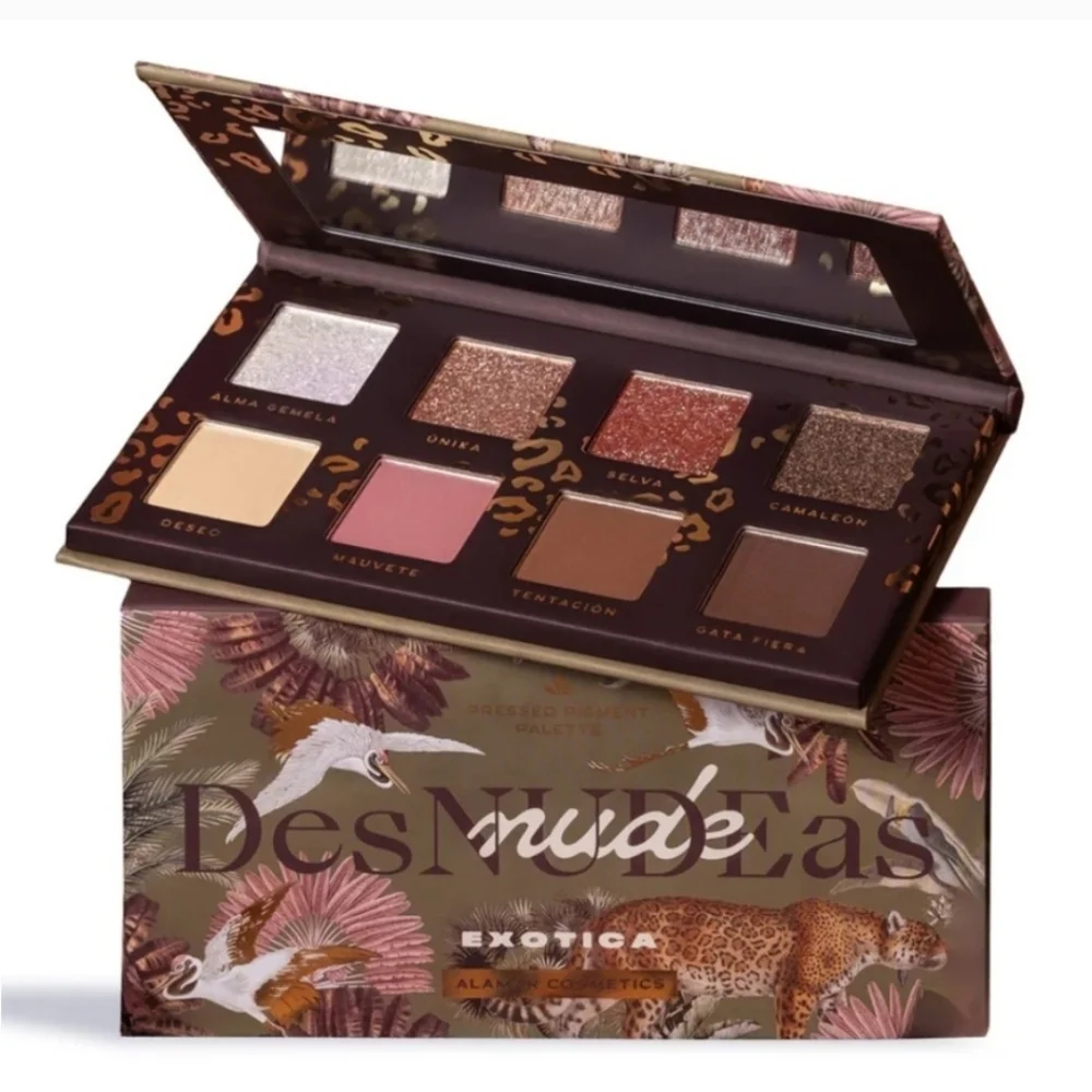 NIB ALAMAR COSMETICS DESNUDEAS Exotica Eyeshadow Pressed Pigment Palette